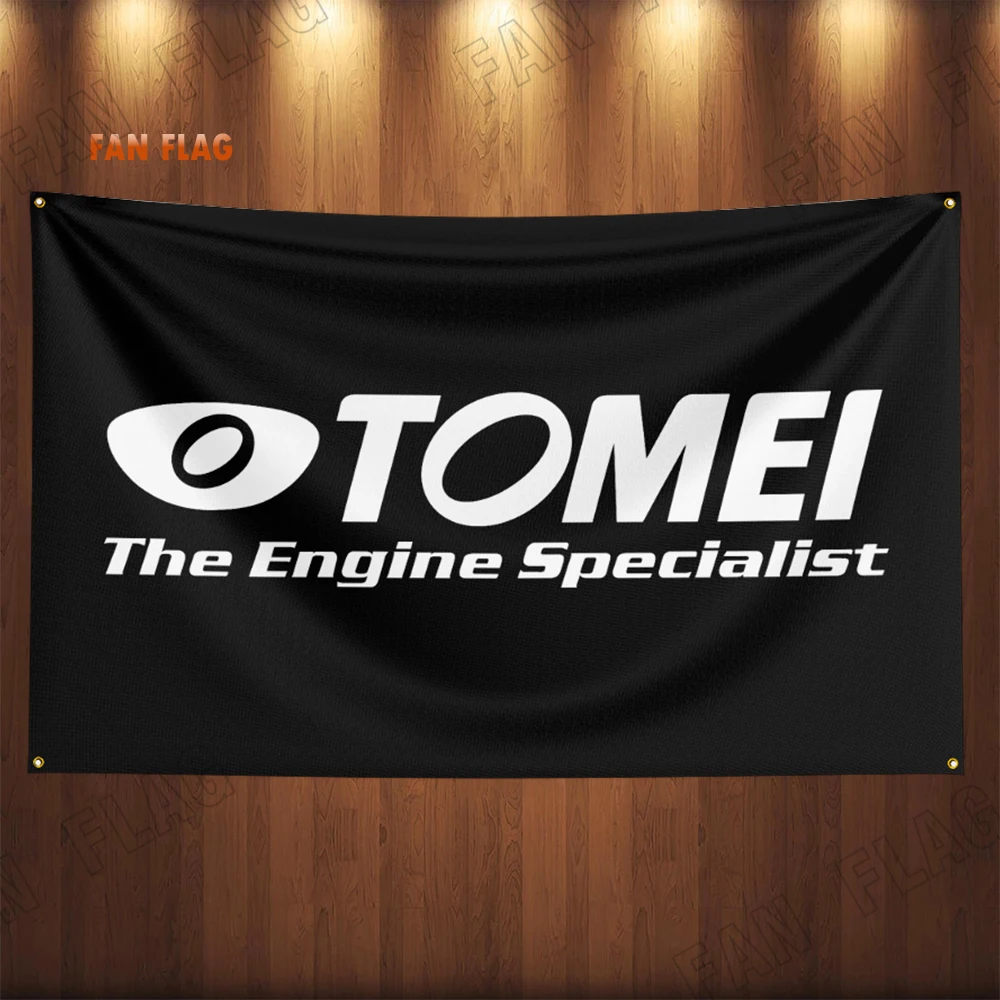 90x150CM Tomeis Auto Parts Flag Banner For Motorcycle cars Racing Garage Outdoor Decoration Tapestry Poster Engine