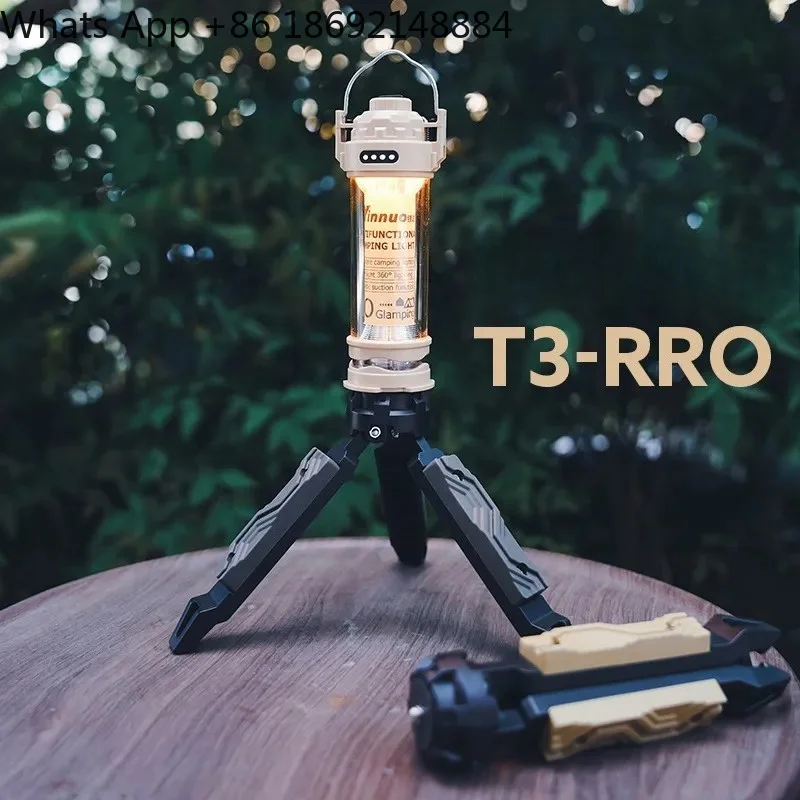 Tactical Wind Tripod Desktop Outdoor Light Stand for Camping Mobile Phone Live Broadcast Micro Single Camera Stabilizer
