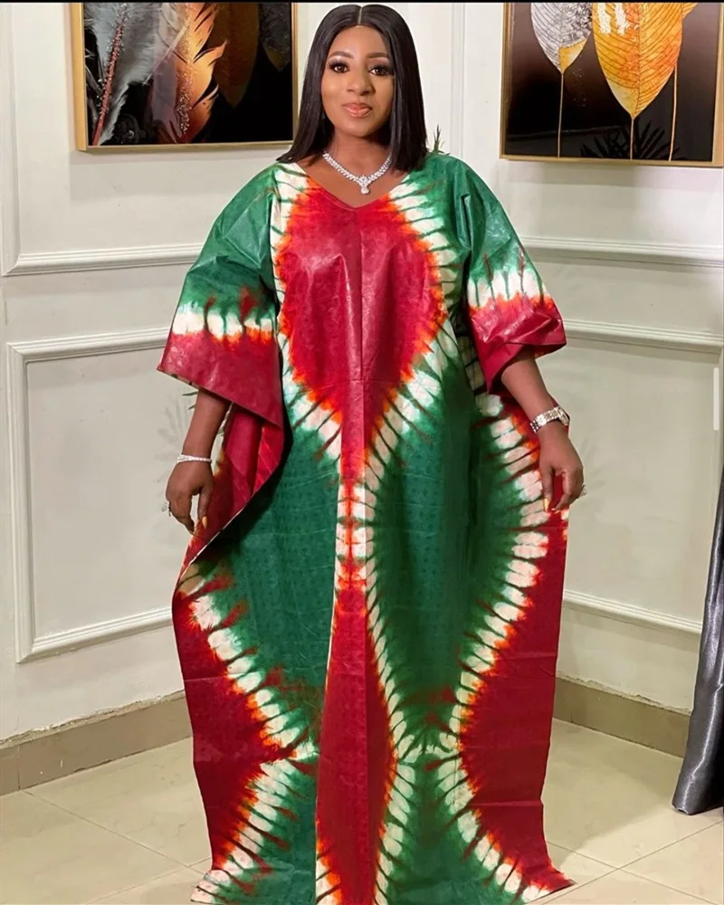 S-5XL Robes africaines pour femmes printemps été afrique femmes Polyester impression grande taille robe longue Robes africaines vêtements africains