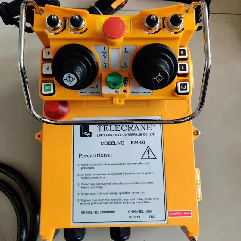 Bezprzewodowy pilot radiowy 24V-36V do dźwigów przemysłowych