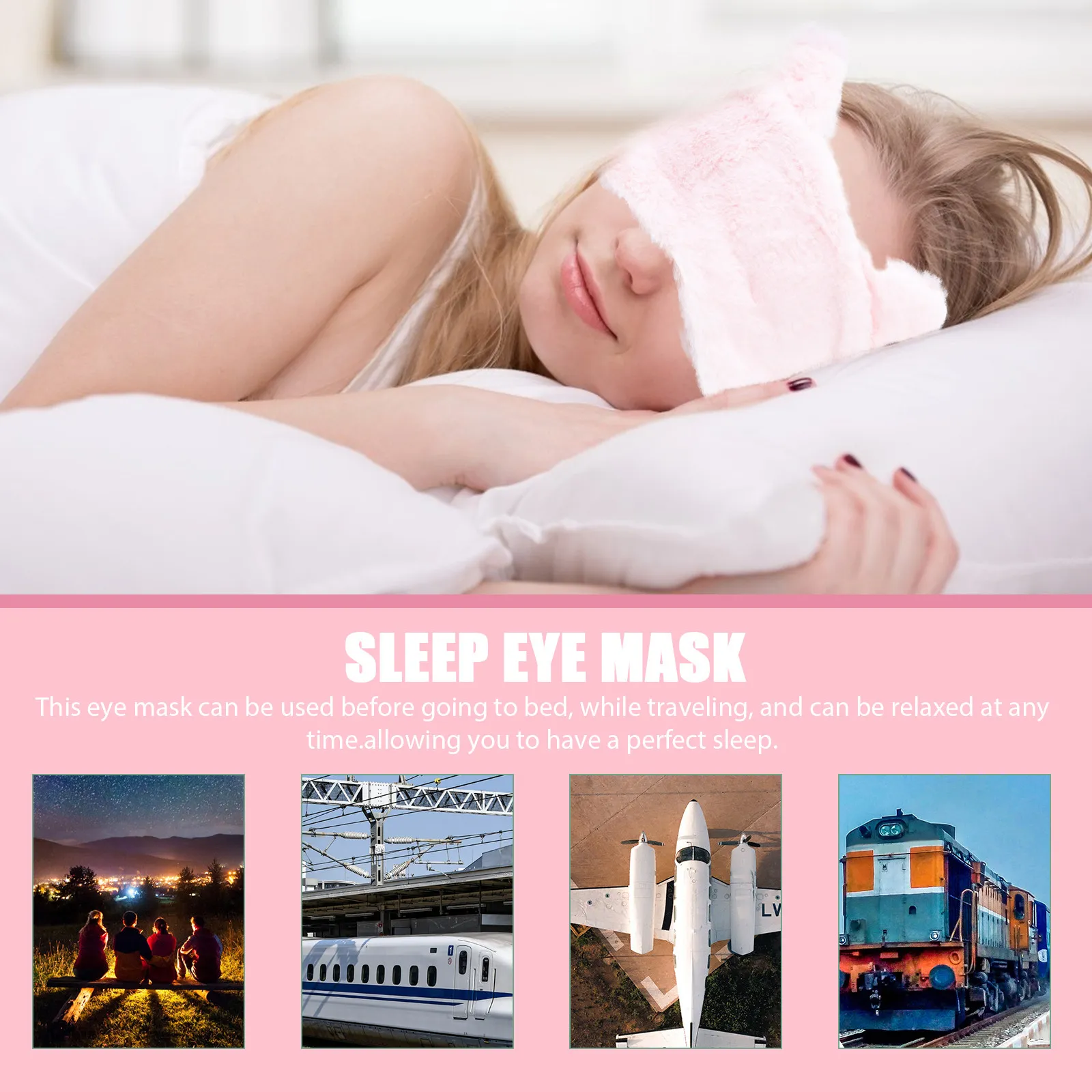 

USB-маска для глаз с подогревом: эргономичная, комфортная, для горячей терапии, расслабления глаз перед сном, для путешествий и домашнего использования, улучшение качества сна