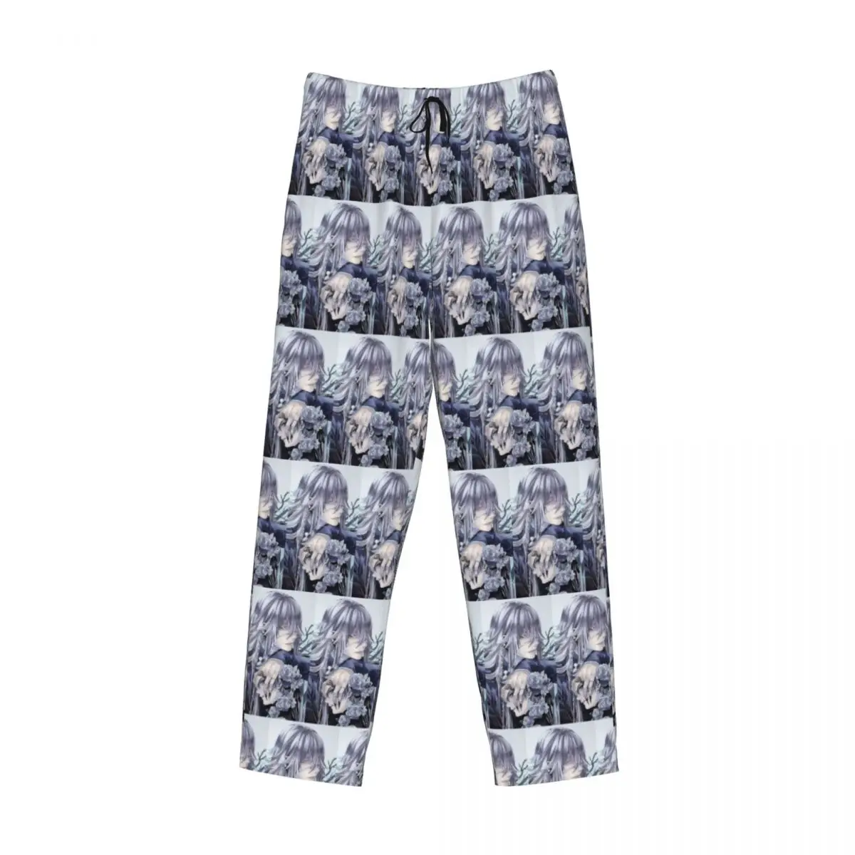 

Custom Undertaker Black Butler Pajama Pants Men Sleepwear Sleep Lounge Bottoms with Pockets