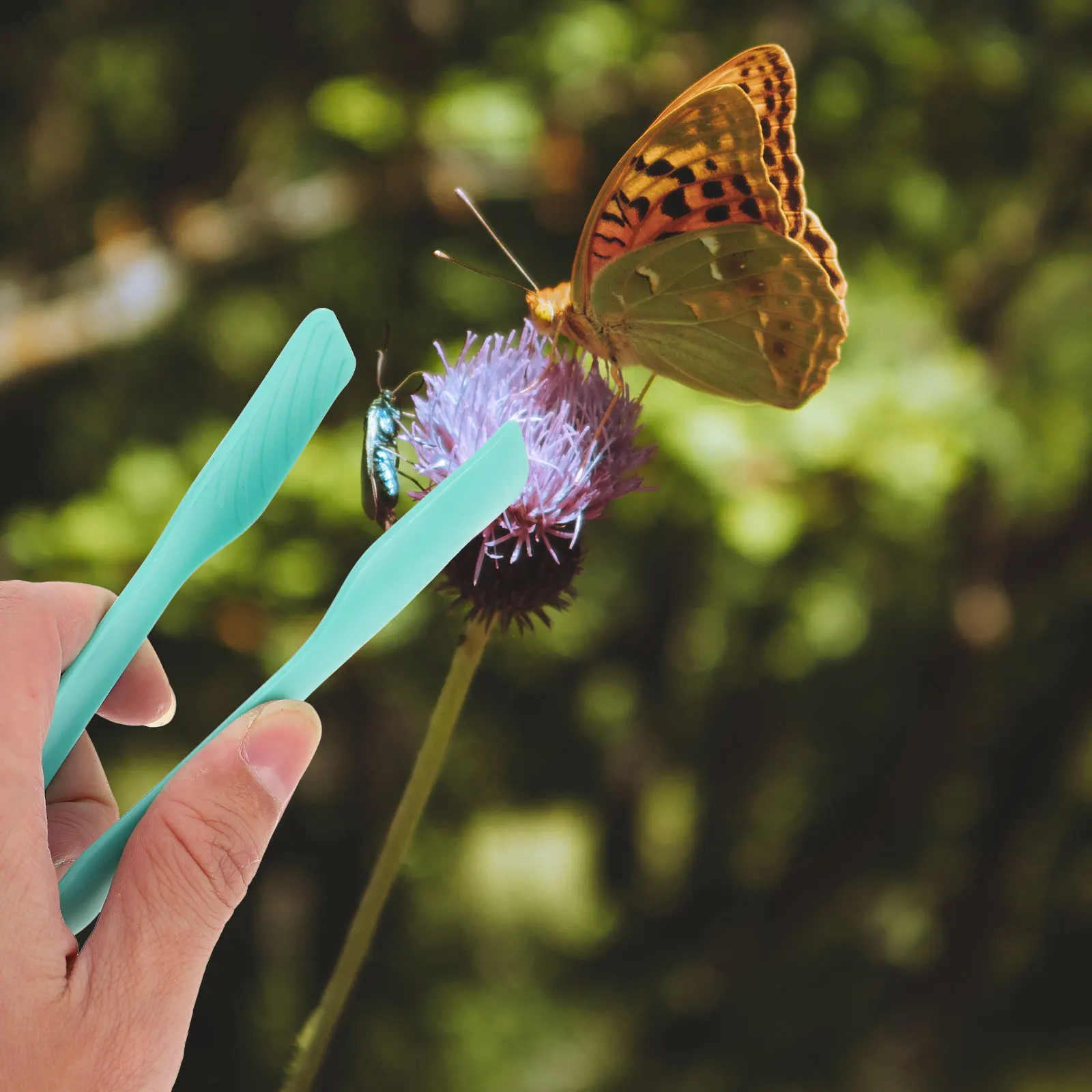 20 Stücke Vorschule Kunststoff Pinzette Glatte Kleinkind Bug Kunststoff Pinzette Catcher Zange Kinder Spielzeug STEM Bausteine Pädagogische