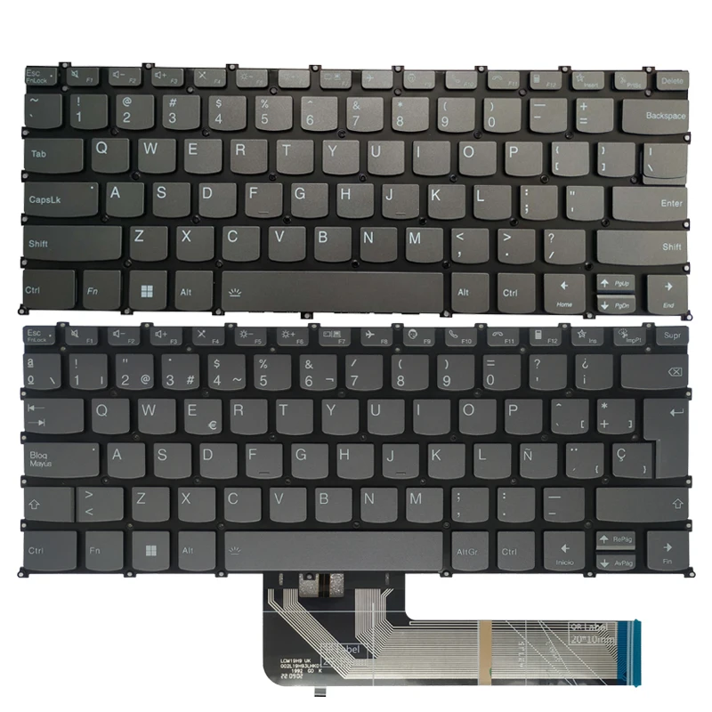 

NEW for Lenovo ThinkBook 14 G2 ITL 14 G2 ARE 14 G3 ACL 14 G3 ITL US/Spanish Laptop Keyboard Backlight