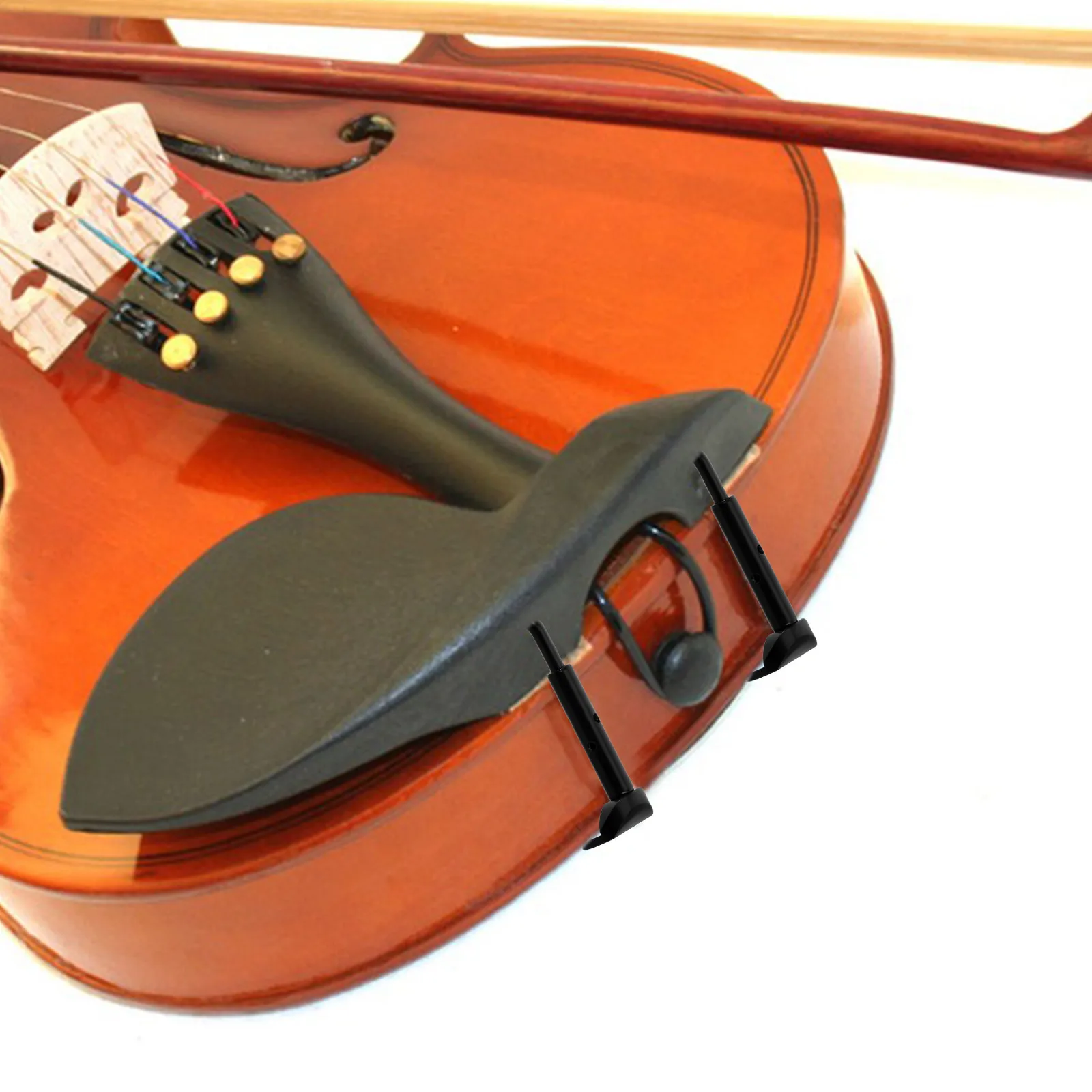 

Violin Chin Rest Screws Metal Cheek Comfortable Clamp Chinrest Clamps Half Section Instrument