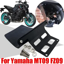 Motorcycle Accessories Rear Shock Absorber Guard Fender Shield Cover Mud Splash Protector For Yamaha MT09 MT-09 FZ09 2021 - 2023