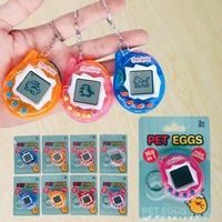 High Quality Classical Nostalgic Handheld Mini Game Console Virtual Pet Game With Keychain Electronic Pet Toy