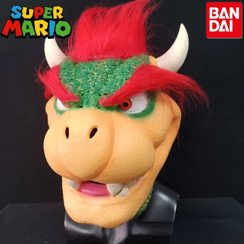 

Anime Super Mario Bowser Cosplay Props Latex Face Mask Halloween Party Masks Gloves Props for Adult Costumes Accessories Gifts