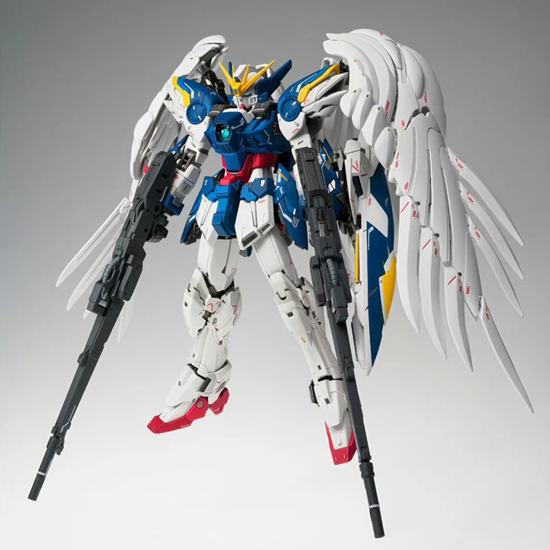 Anime 1/100 FIX Figuration 1028 Metal Composite XXXG-00W0 Wing Zero Custom EW Alloy Die Casting Frame Action Toy Figures Gift