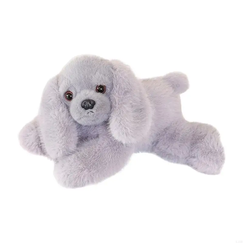 L38E Emotion Support Plush Dog Toy Doll for Kids Fostering Imagination Cuddle Doll Stuffed Animal Comfort Doll Office Decors