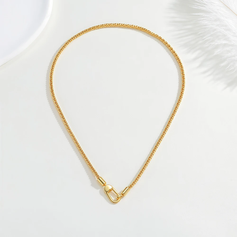 Women's 925 Sterling Silver Popcorn Necklace, Simple Fashion