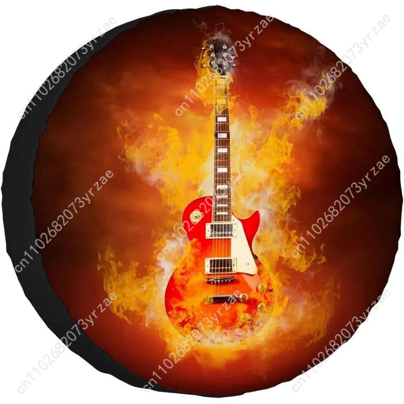 

Rock Guitar Various Models Spare Car Tire Cover Sand Dust Prevention Protect Wind Rain Tire Cover Sturdy Durable Tire Covers