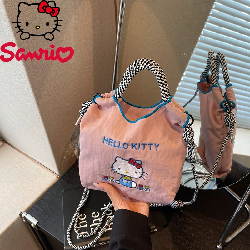 

New Women's Crossbody Bag Fashion High Quality Embroidered Handheld Shoulder Bag Cartoon Versatile Women's Commuting Storage Bag