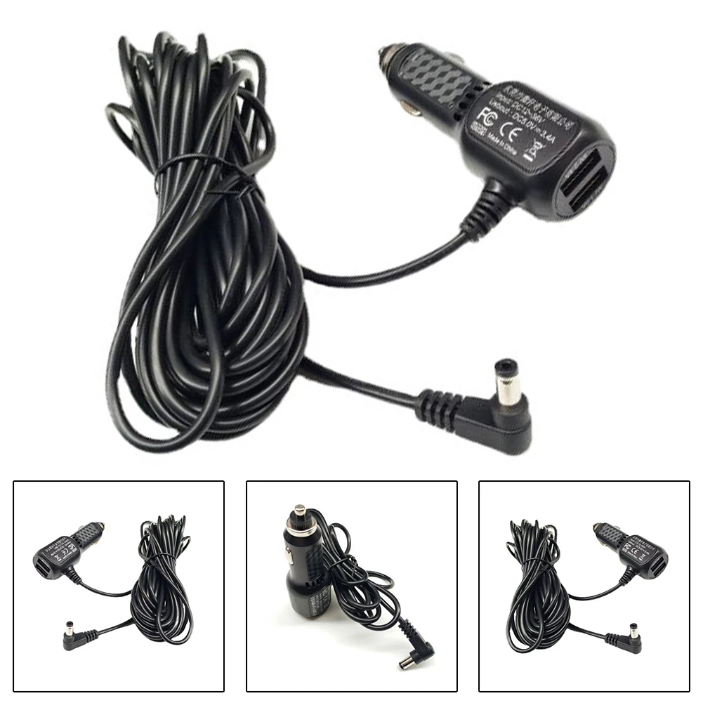 High Quality Practical Brand New Automotive Electronics Charging Cable 1pc Black Car Adapter Resistant To Grinding