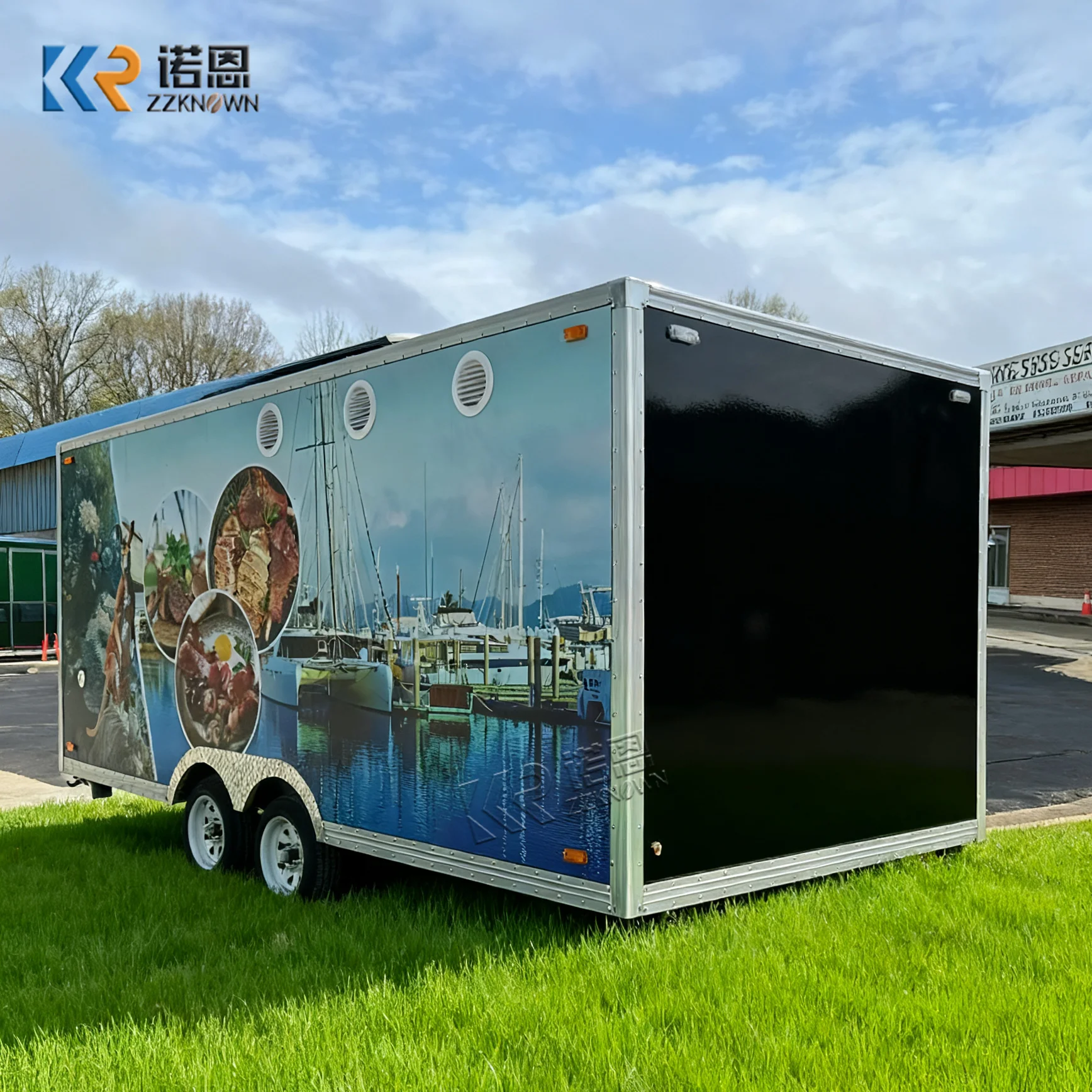 

Малогабаритные фудтраки на заказ: прицепы для барбекю, хот-догов, бургеров, кейтеринга с полным кухонным оборудованием