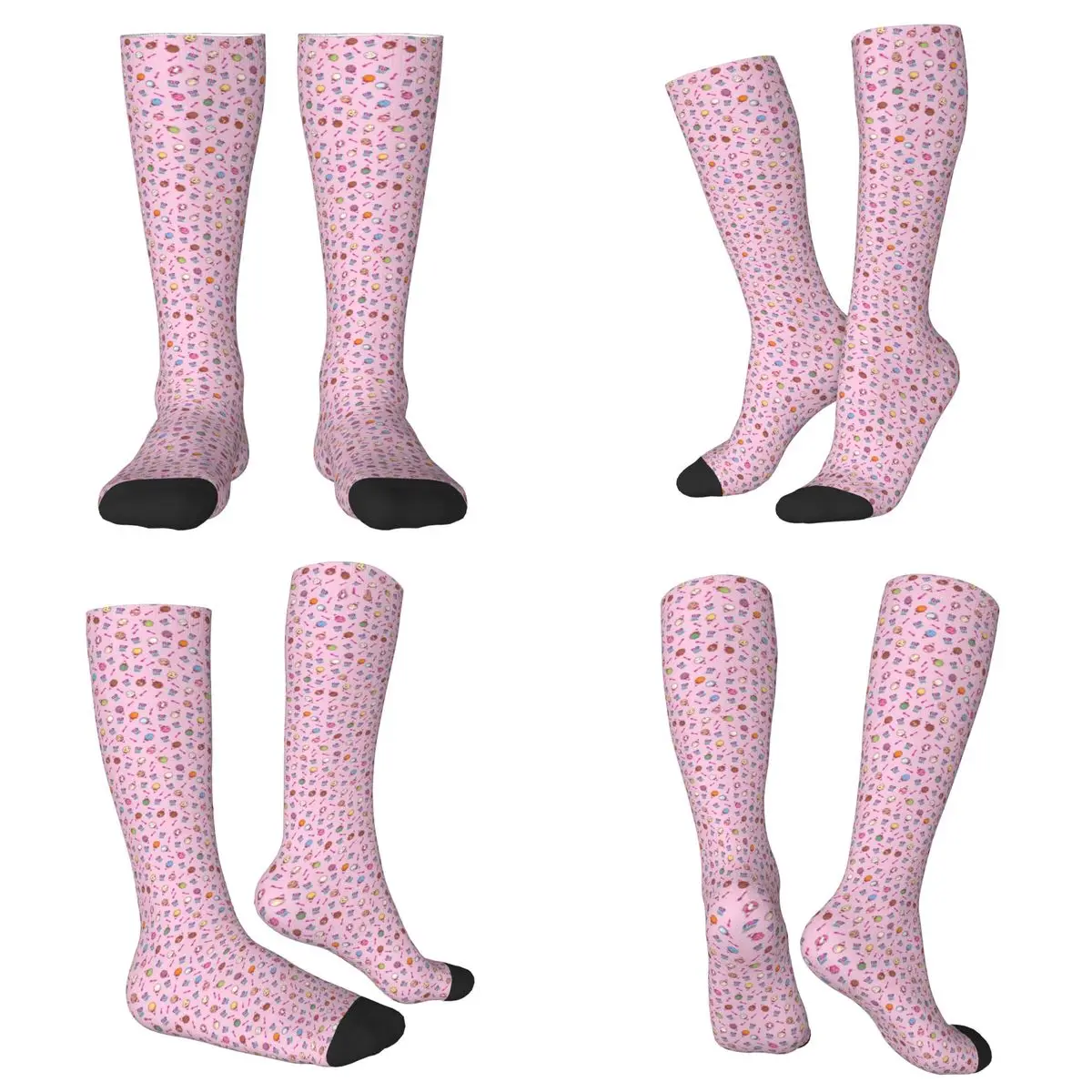 

All Seasons Baskin Robbins Ice Cream Socks Harajuku Crew Socks Casual Stockings for Men Women