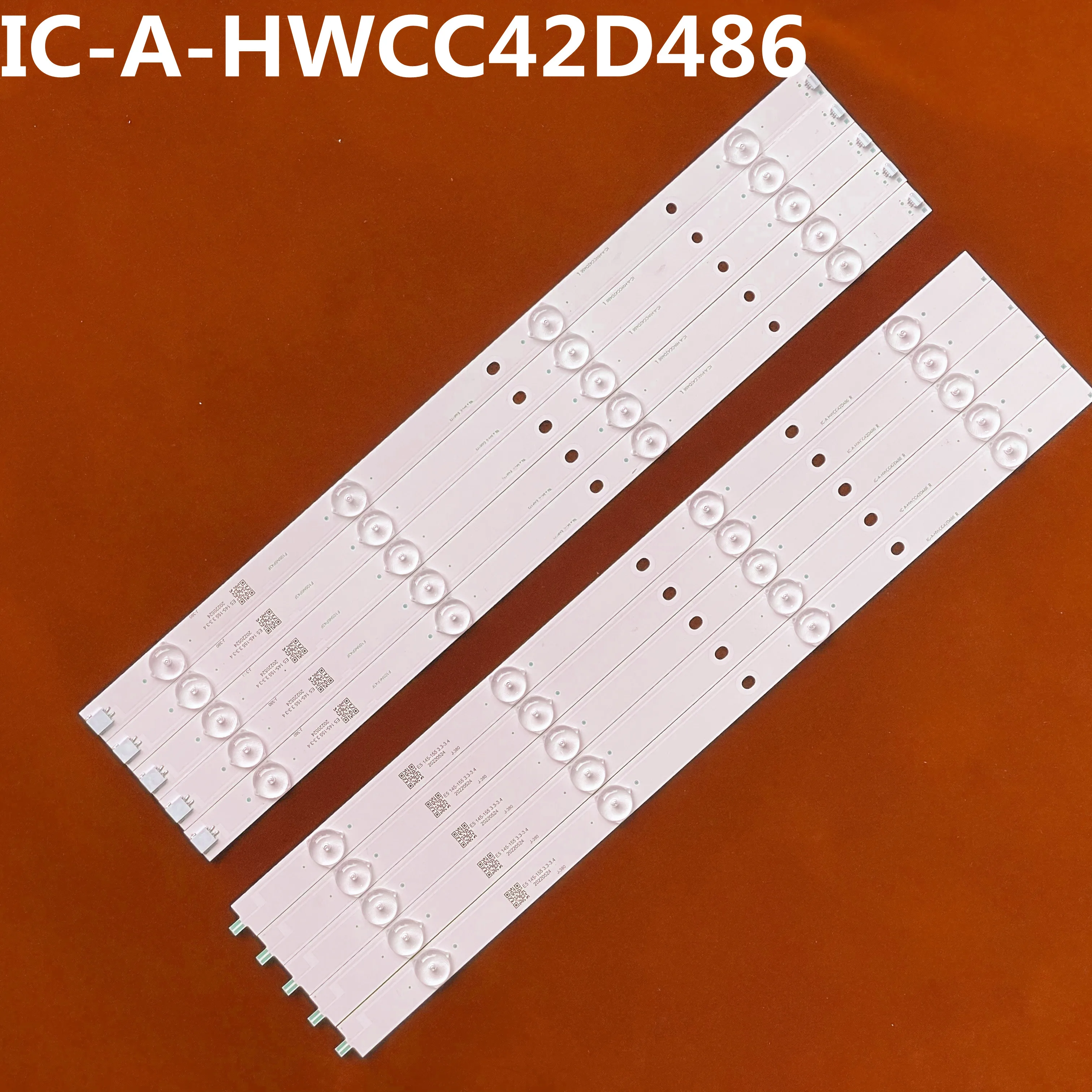 

5set LED Strip For IC-A-HWCC42D486 F105N6P43F TC-43SV700B TC-43DS630C TH-43E410T TX-43ESW504 TC-43ES630B TC-43FS630 TZLP152KFCB