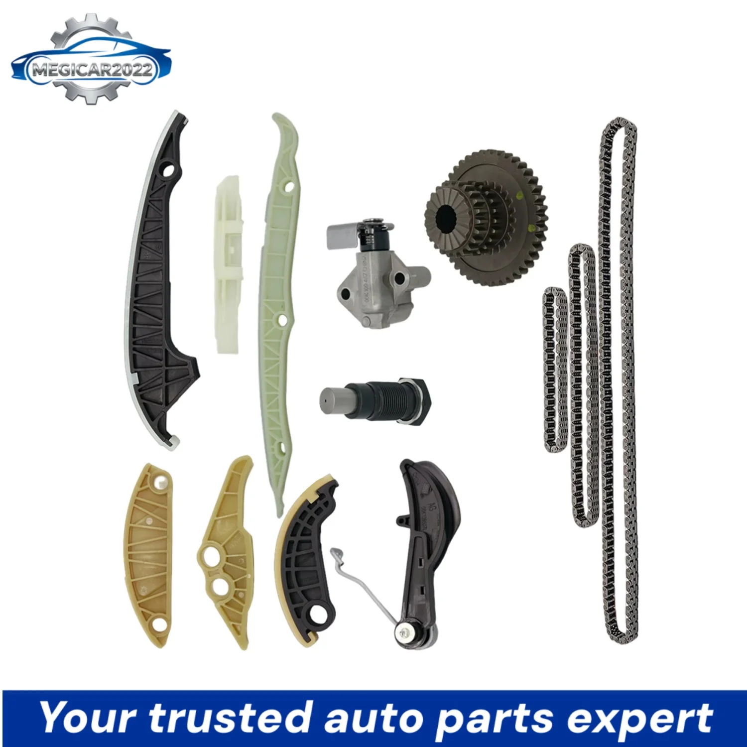 06H109469AG 06H109509L 06H109158J Timing Chain Kit For VW Passat Jetta Golf Audi A3 A4 A5 Q5 TT 1.8 2.0T 06H109469N