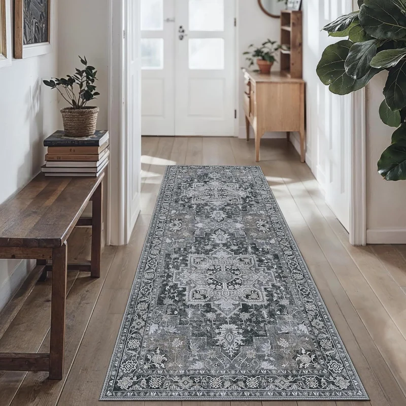 VIKAMA ヴィンテージペルシャランナーラグ ディストレス - Kitchen Flooring Commercial のレビューと価格