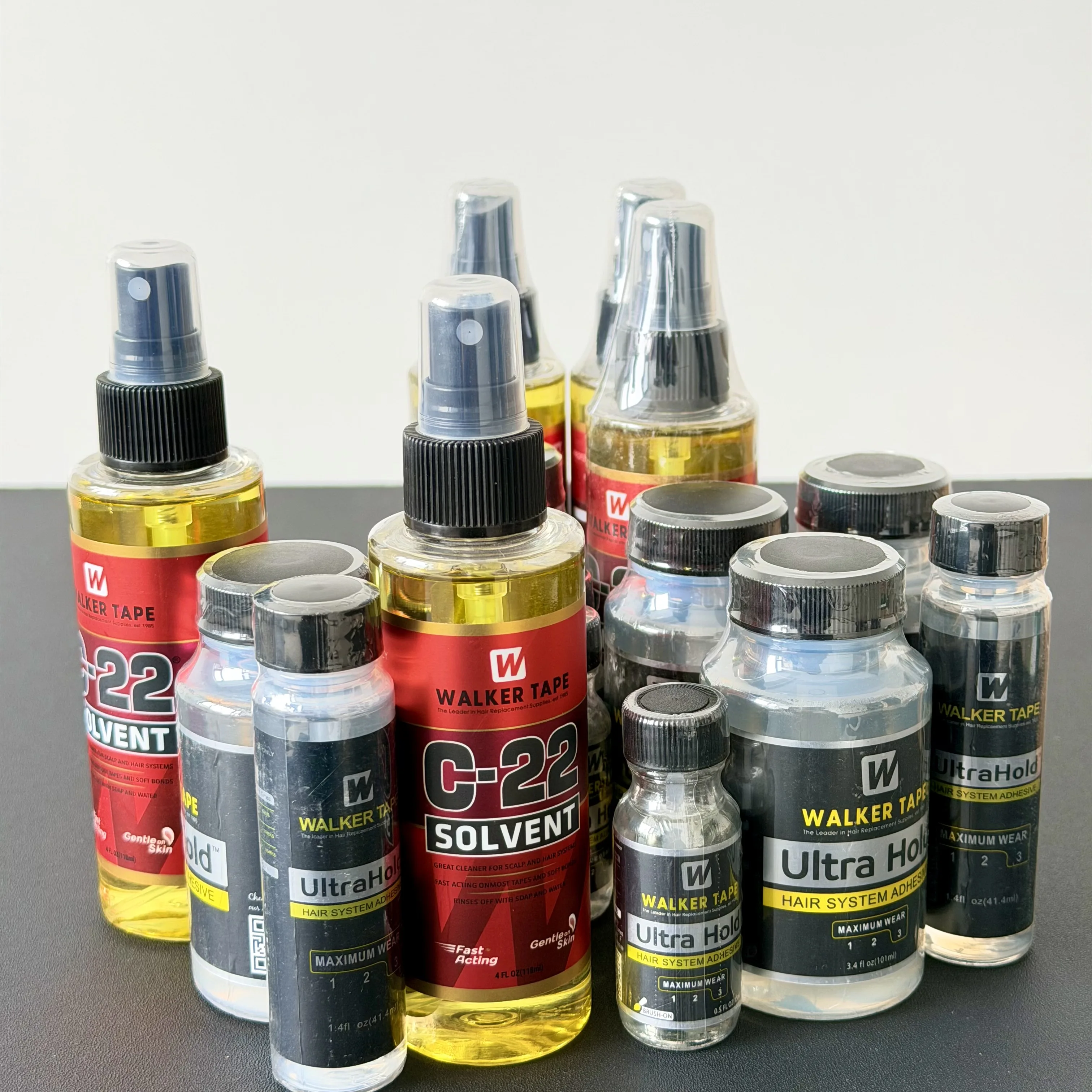 Walker Tape C22 Solvent Walker Tape Ultra Hold Haarkleber Perückenkleber Spitzenkleber Perückeninstallationsset Wasserdicht Got 2b Melting Spray – Detail 4