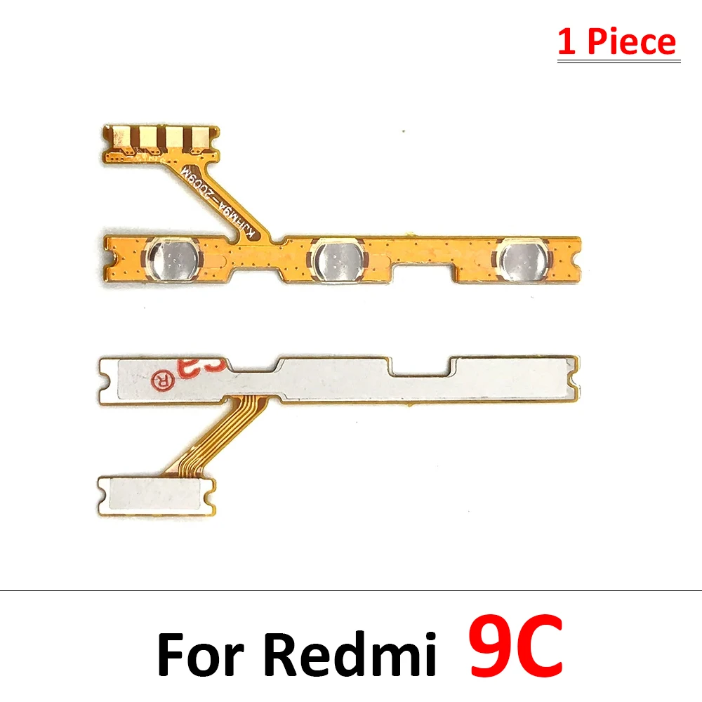 For Xiaomi Redmi 6 6A 7 7A 8 8A 9 9A 9C 9T 10 10A 10C 12 12C 13 13C 4G 5G Power on off Button Volume Key Switch Flex Cable