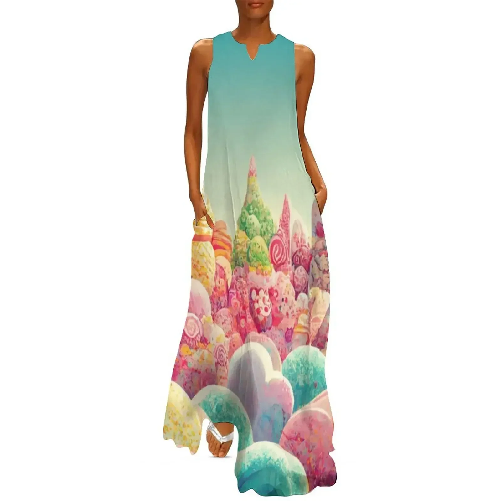 

Candy Land Long Dress Evening dresses summer clothes for women Party dresses for women dresses for prom Dress