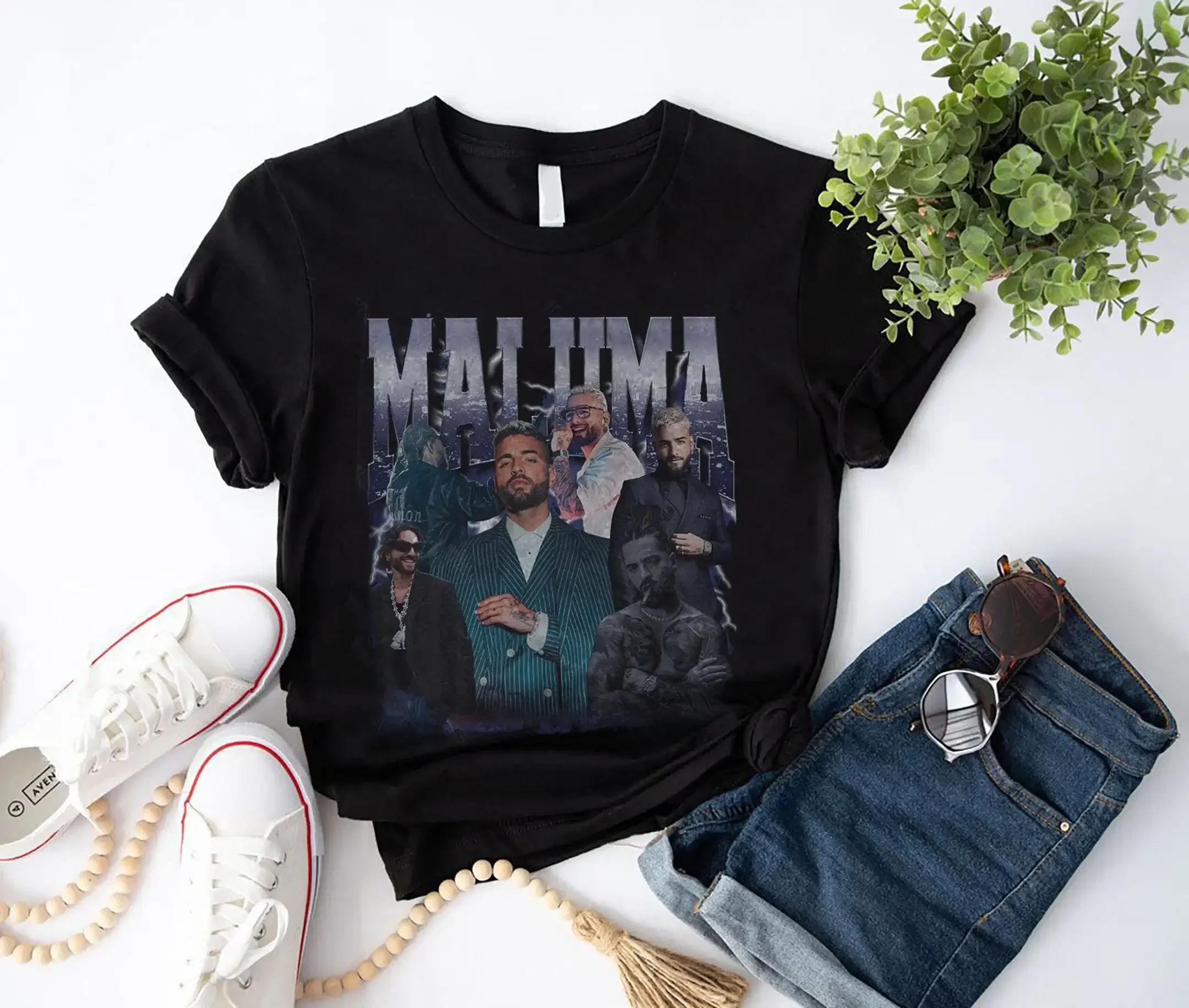 Maluma Graphic Tee Shirt Vintage Maluma Shirt Fan Gifts