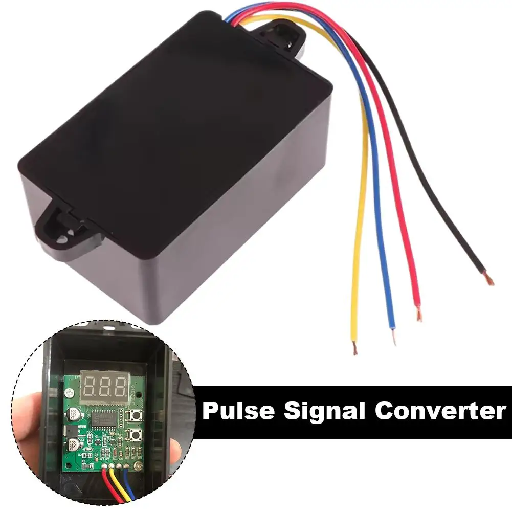 Vehicle Speed Corrector Pulse Signal Converter Odometer Adjuster for Cars & Trucks 12V/24V Speedometer Calibrator