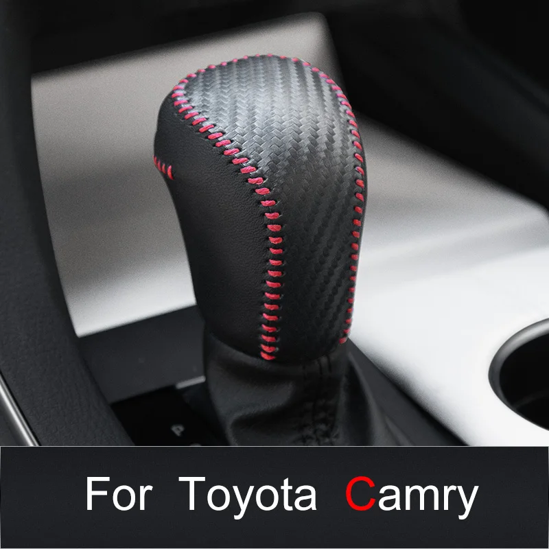 For Toyota Corolla Cross  2019 2020 2021 2022 2023 Car Interior Camry ALLION CH-R C-hr Avalon Gear Shift Gear Head Cover Trim