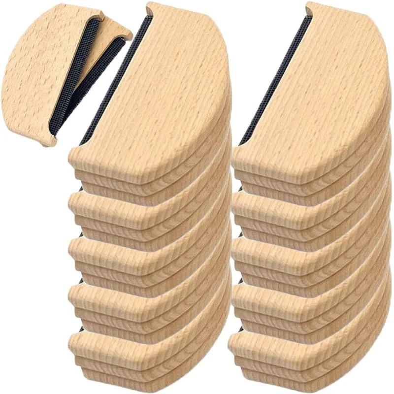 1/5pc Wooden Epilator Sweater Clothes Shaver Portable Cashmere Fluff Fabric Shaver Pilling To Pompom Lint Fur Remover Comb Brush
