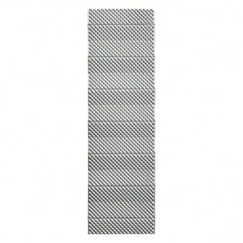 Extra Wide & Long Ultralight Sleeping Pad - Compact Travel Mattress, Silver Gray Camping Bed Roll for Backpacking, Hiking