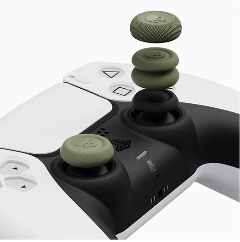 Skull & Co. Convex Thumb Grip Set Joystick Cap Thumbstick Cover for PS4 PS5 Nintendo Switch Pro Controller SKULLCO