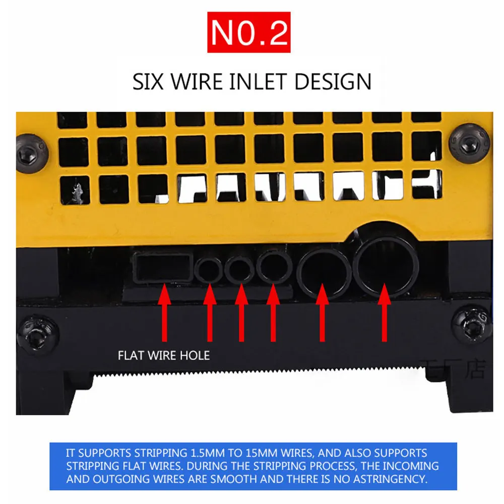 Manual Stripping Machine Porous Old Cable Wire Pulling Machine Small Household Hand Scrap Copper  Peeling Machine 2025 NEW