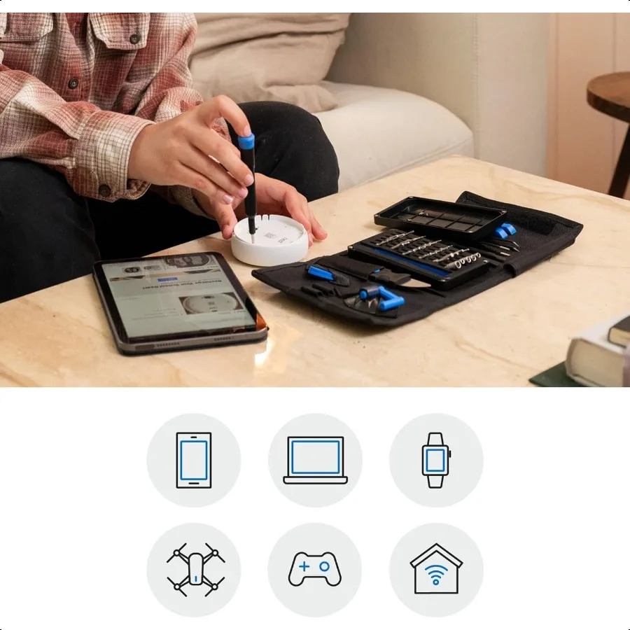 مجموعة أدوات إصلاح الإلكترونيات المحمولة Pro Tech Go Toolkit