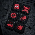 Black Red 1 Sets
