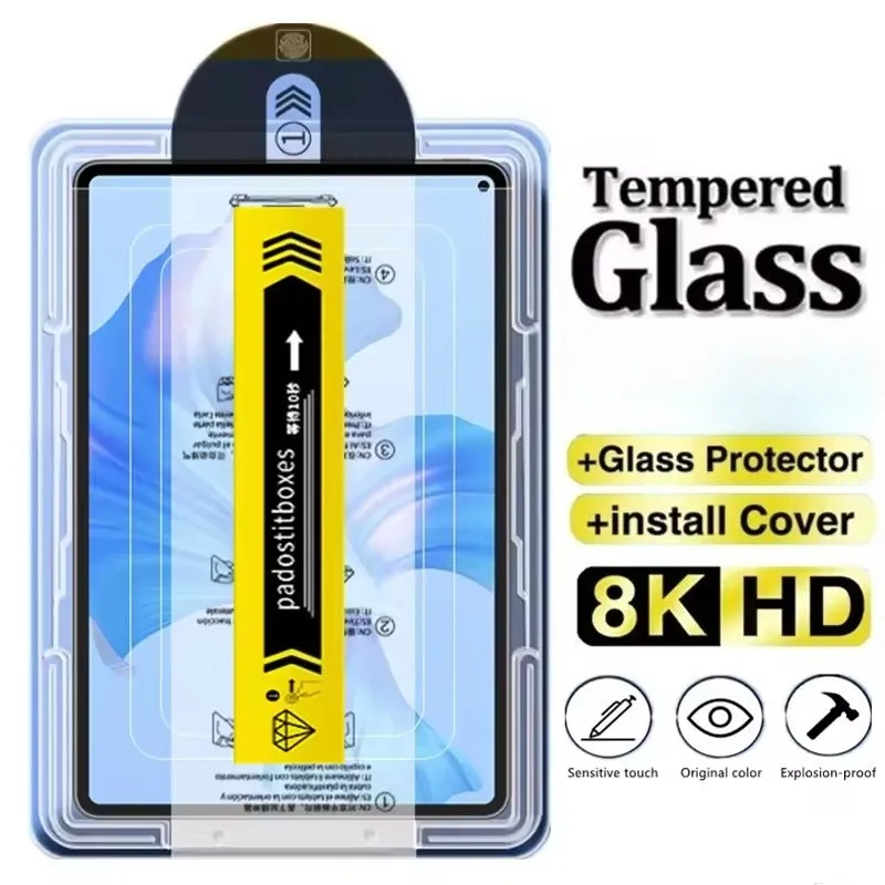 Vidro temperado sem poeira de instalação precisa Ultra HD para VIVO Pad5e 12,1 polegadas 2025 Pad5 Pro 13 SE 12,3 Pad3 Pro 13 polegadas