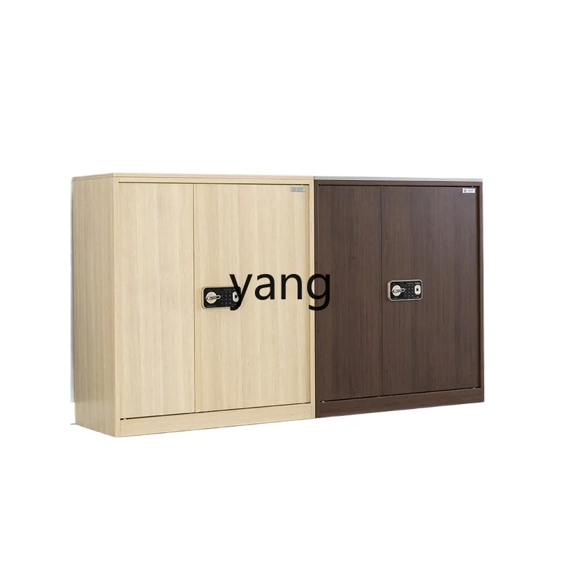 

Yjq Fingerprint Electronic Confidential Cabinet Steel Password Iron File Confidential Office Low Cabinet