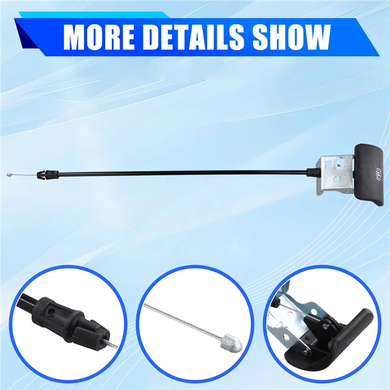

4X 15226272 Car Emergency Parking Brake Release Cable For Cadillac 1500 2500 Silverado Tahoe Suburban 924-305