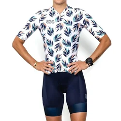 Tres Pinas Women's Short Sleeve Cycling Jersey Sets Roupa Ciclismo Maillot Mujer Sportswears Lightweight Aero Shirts Bib Shorts