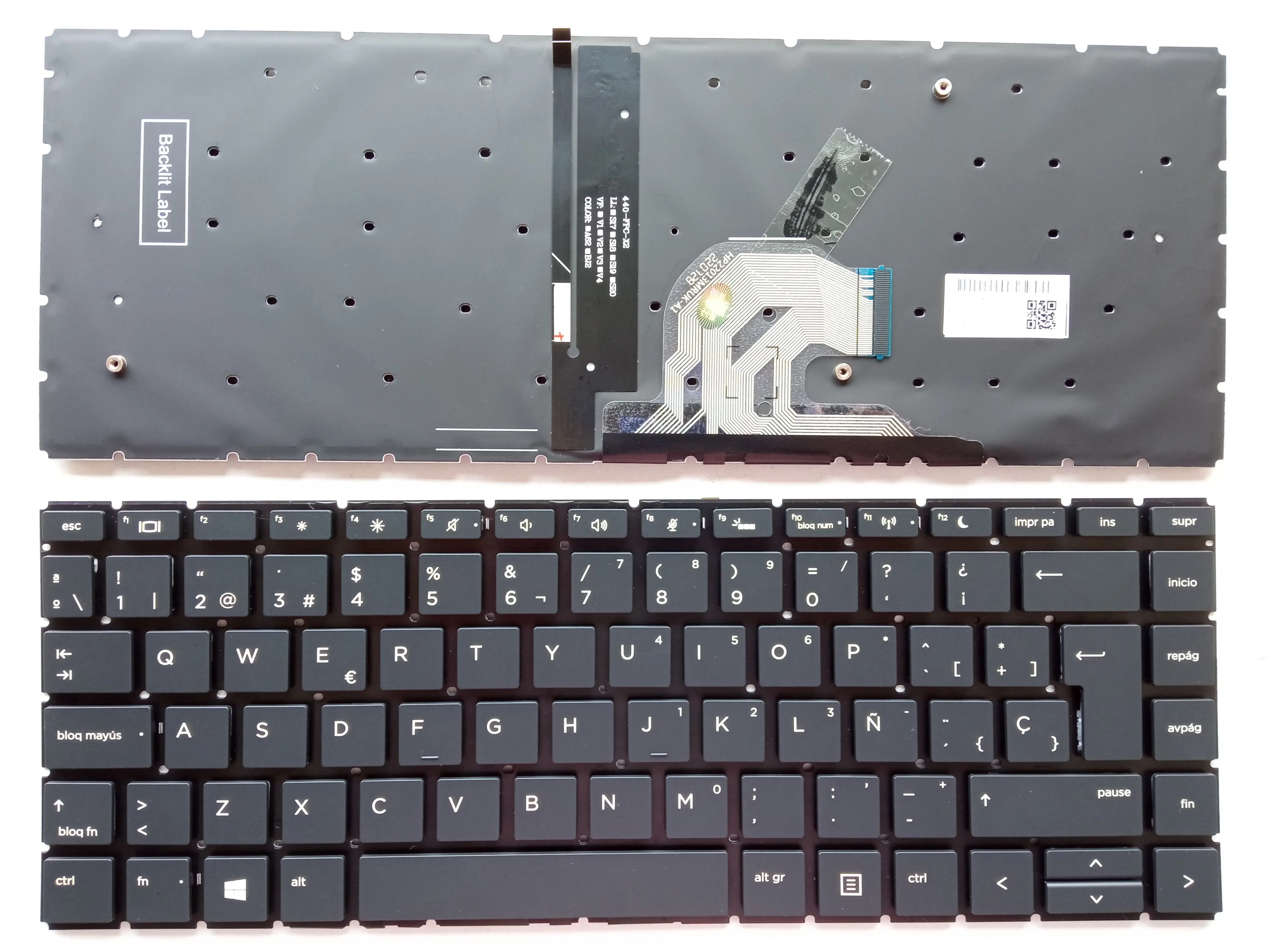 US/SP 100%New Laptop Keyboard For HP ProBook 440G6 445G6 440G7 445G7 HSN-Q15C HSN-Q24C Series Replacement Laptop Keyboard