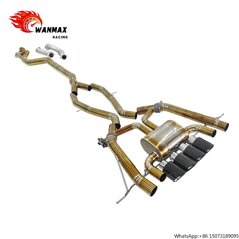 

High Performance Titanium Alloy Exhaust Catback System for G8X G80 M3 M4