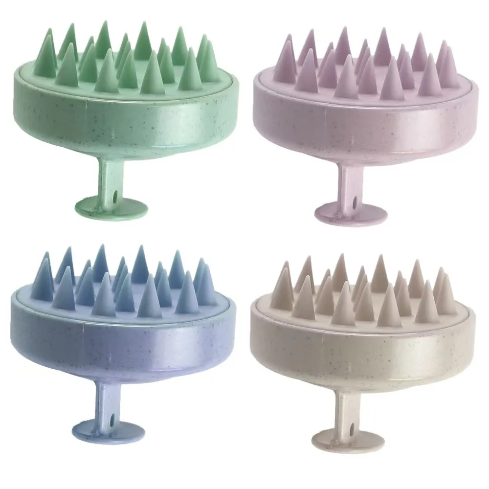 

100Pcs Silicone Scalp Massage Shampoo Brush - Deep Cleanse, Body Massage Comb for Bath & Salon Hairdressing Tool