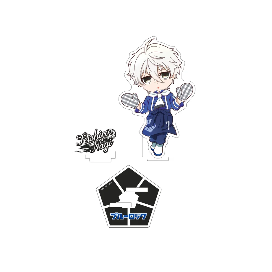 Acrylic Stand Doll Anime Bachira Meguru Nagi Seishiro Rin Chigiri Hyoma Mini Figure Model Plate Cosplay Toy for Gift