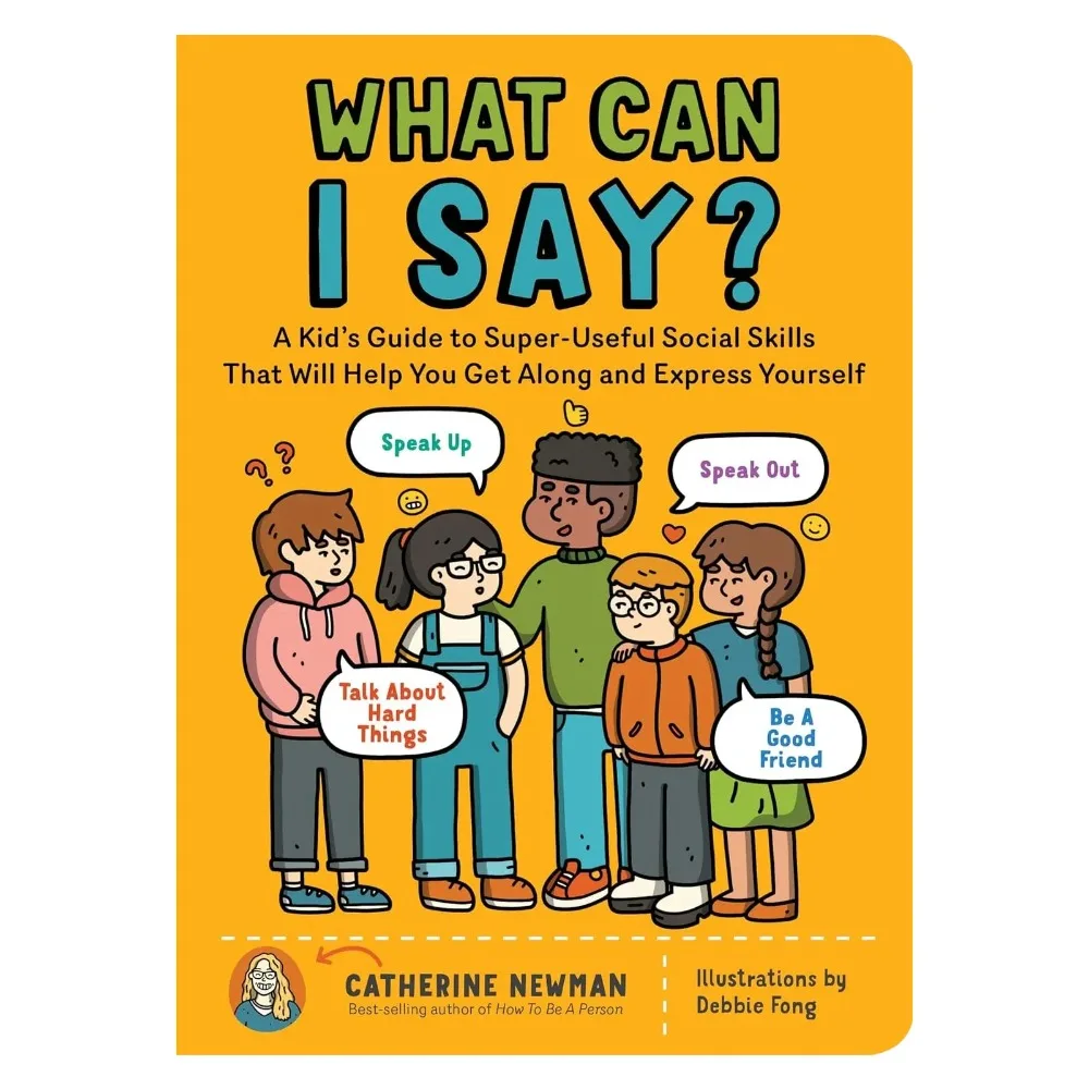 What Can I Say Kids Social Skills Educational Book Children Communication Learning Picture Book