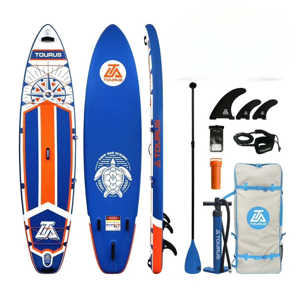 TS-CB01 Series OEM Water Sports Sup Board Surfboard, Traction Rope, Pump, Repair Kit, Backpack