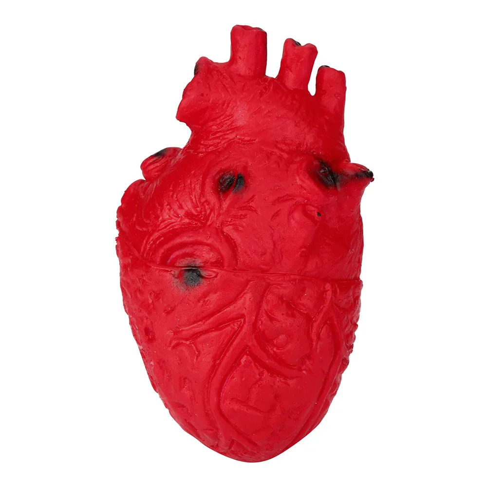 Novelty Silicone Stress Ball Scary Organ Heart  Toy Stress Reliever Toy suministros para fiestas recuerdos de boda taba squishy