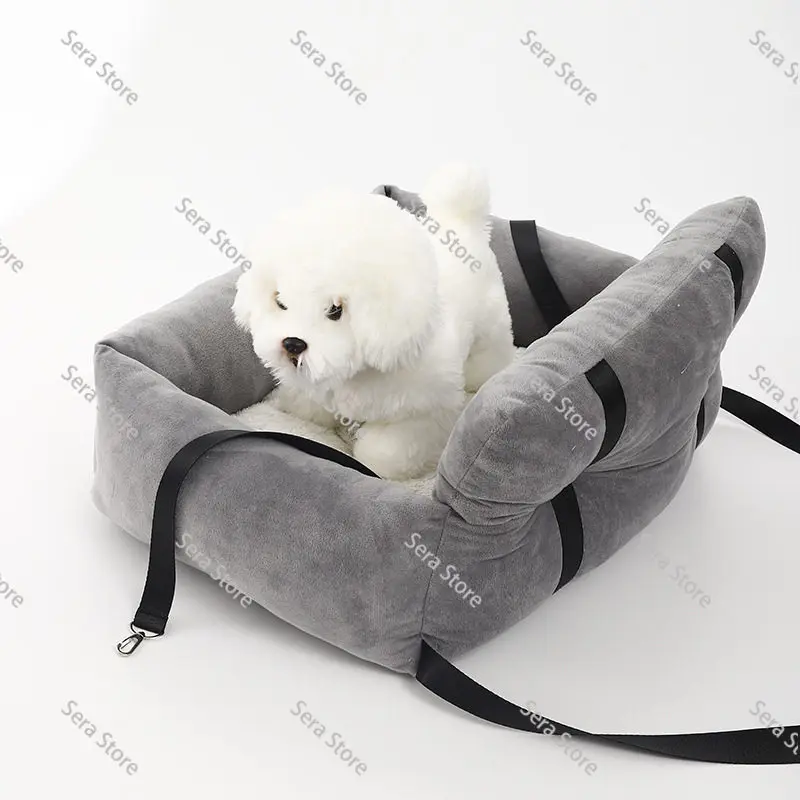 Pet cat and dog car nest car dog cage dog nest handle type car seat pet products