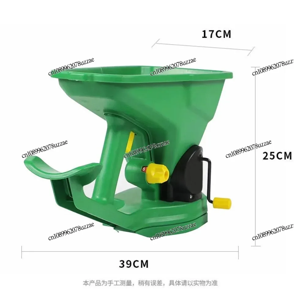 Portable Hand Operated Seed Spreader Multifunctional Farm Sowing Tool For Field Planting And Lawn Greening Use