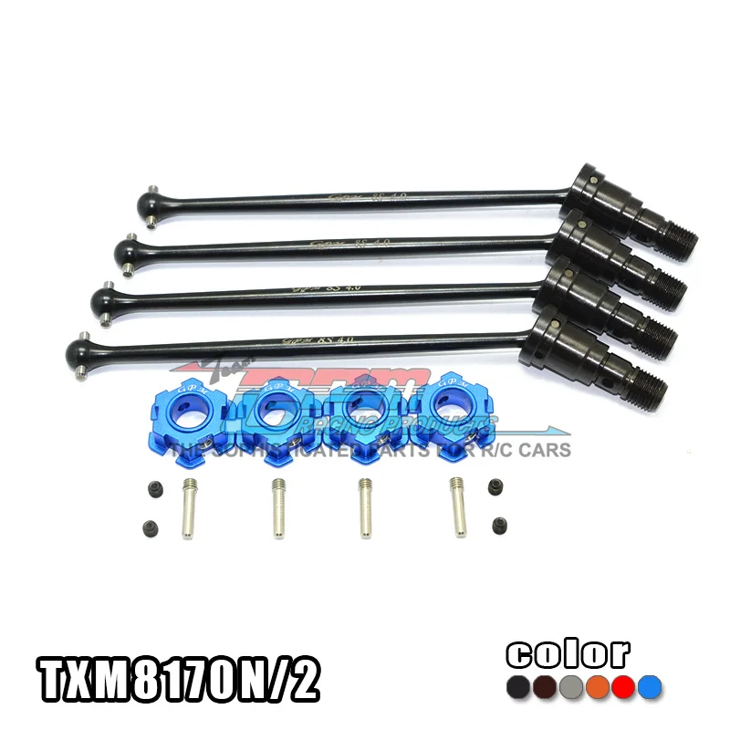 

TRAXXAS X-MAXX 1/5 8S special 45 # steel front and rear universal universal universal joint+aluminum alloy hexagonal set