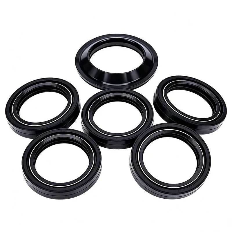 

For Kawasaki ZX-6R KX125 KX250 KX500 ZX6R Ninja ZX600 ZZ-R600 ZX-900 ZX-9R ZX 46x58x11 Motorcycle Front Fork Oil Seal Dust Seal